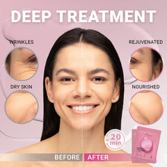 VIABEAUTY masque visage 20-minutes: experience spa rapide à domicile.