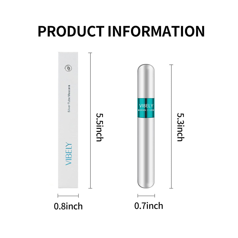 Vibely Mascara allonge-naturel: longueur naturelle renforcée