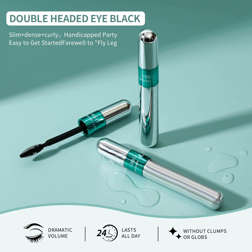 Vibely Mascara fibre-silk-4d: épaisseur et longueur grâce à la fibre Silk 4D