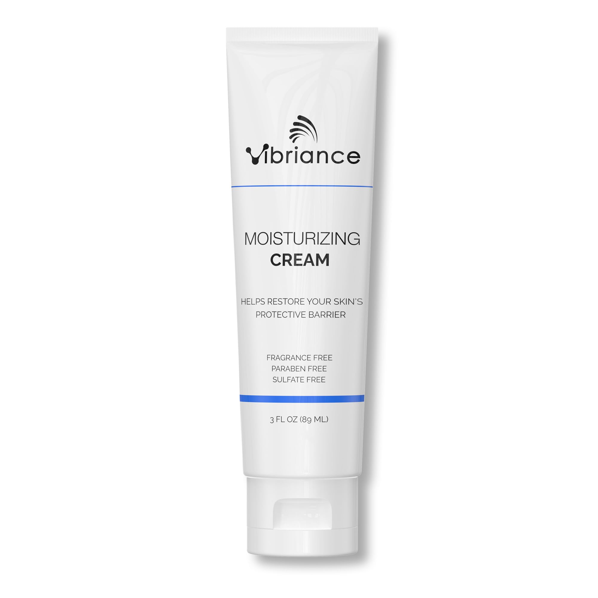 Crème hydratante Vibriance pour le visage, texture non grasse et hydratation durable.