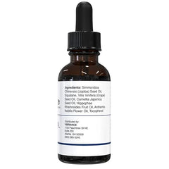 Application gua sha avec l huile Vibriance pour peau plus douce et nourrie.
