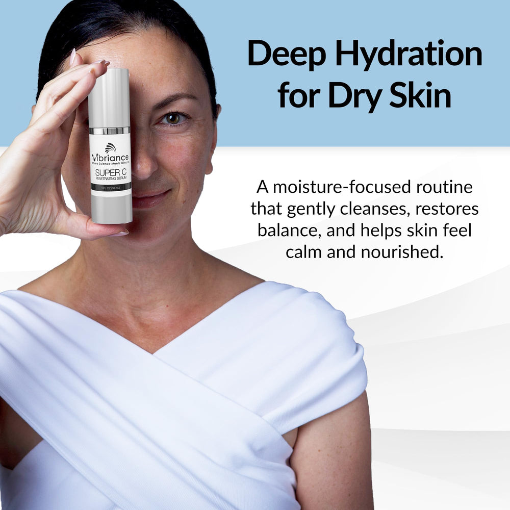 Nettoyant hydratant Vibriance, nettoie peau et impuretés sans dessécher