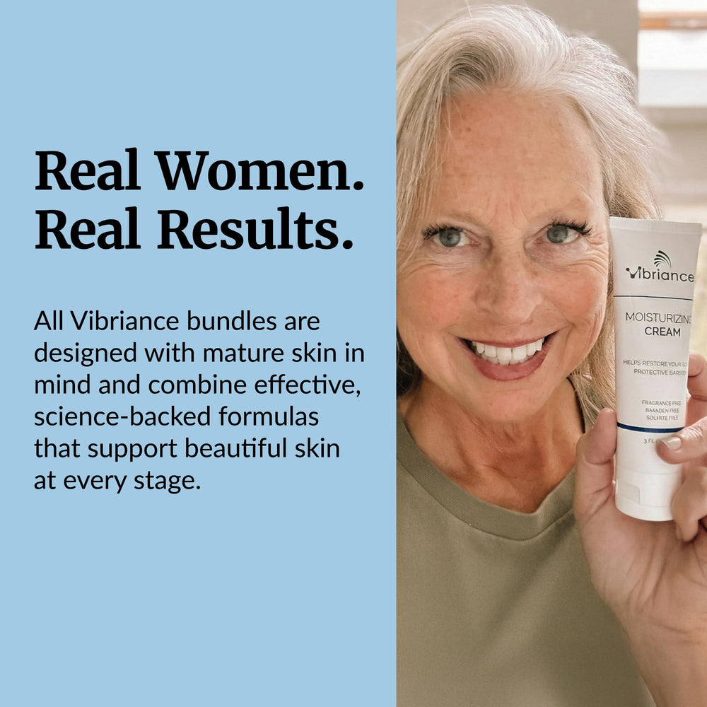 Rituel quotidien Vibriance, sensations douces et hydratation durable