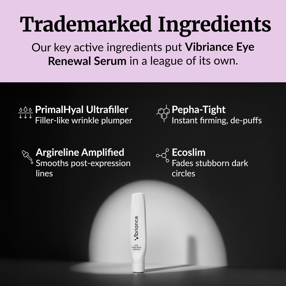 Emballage pratique du Sérum Regard Vibriance pour routine rapide