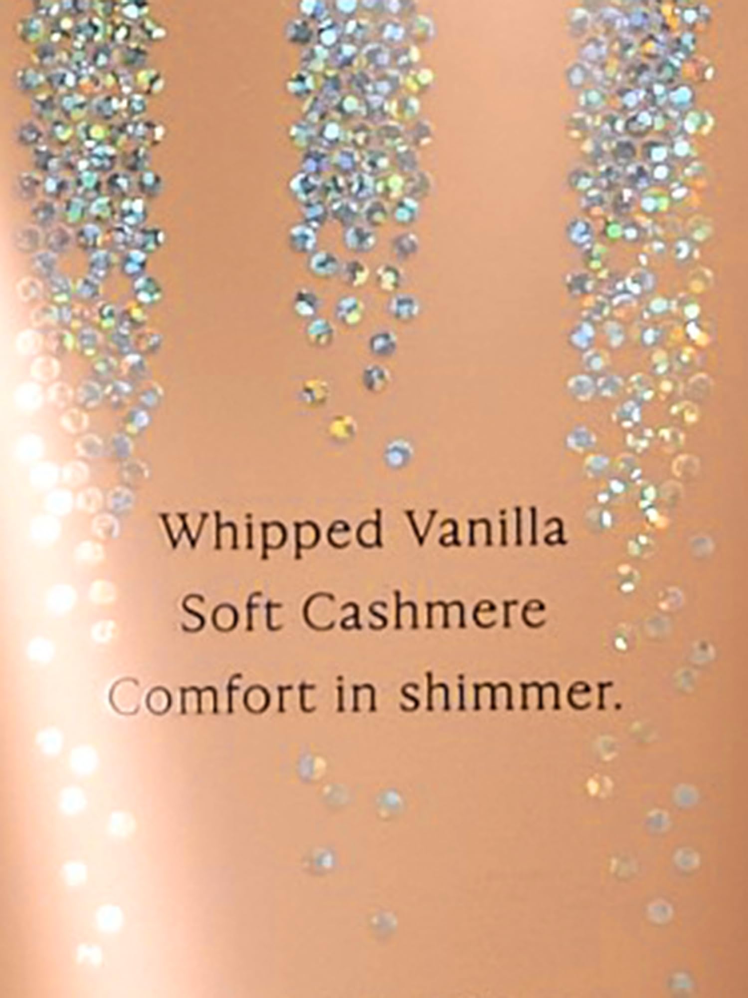 Emballage élégant de Bare Vanilla Shimmer Lotion, cadeau idéal.