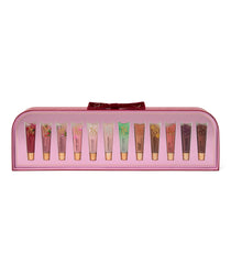 Coffret Victoria's Secret 12 rouges à lèvres, idéal pour cadeaux et looks quotidiens.