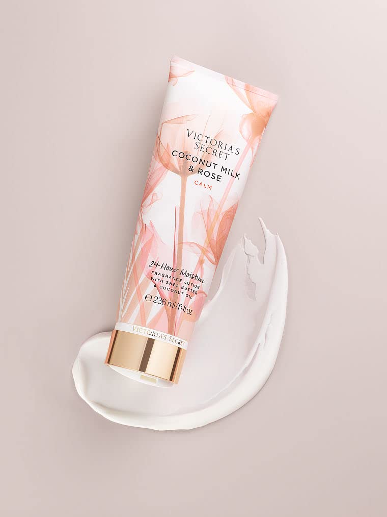 Victoria's Secret Creme Hydratante Coco Rose, application douce et absorption rapide.