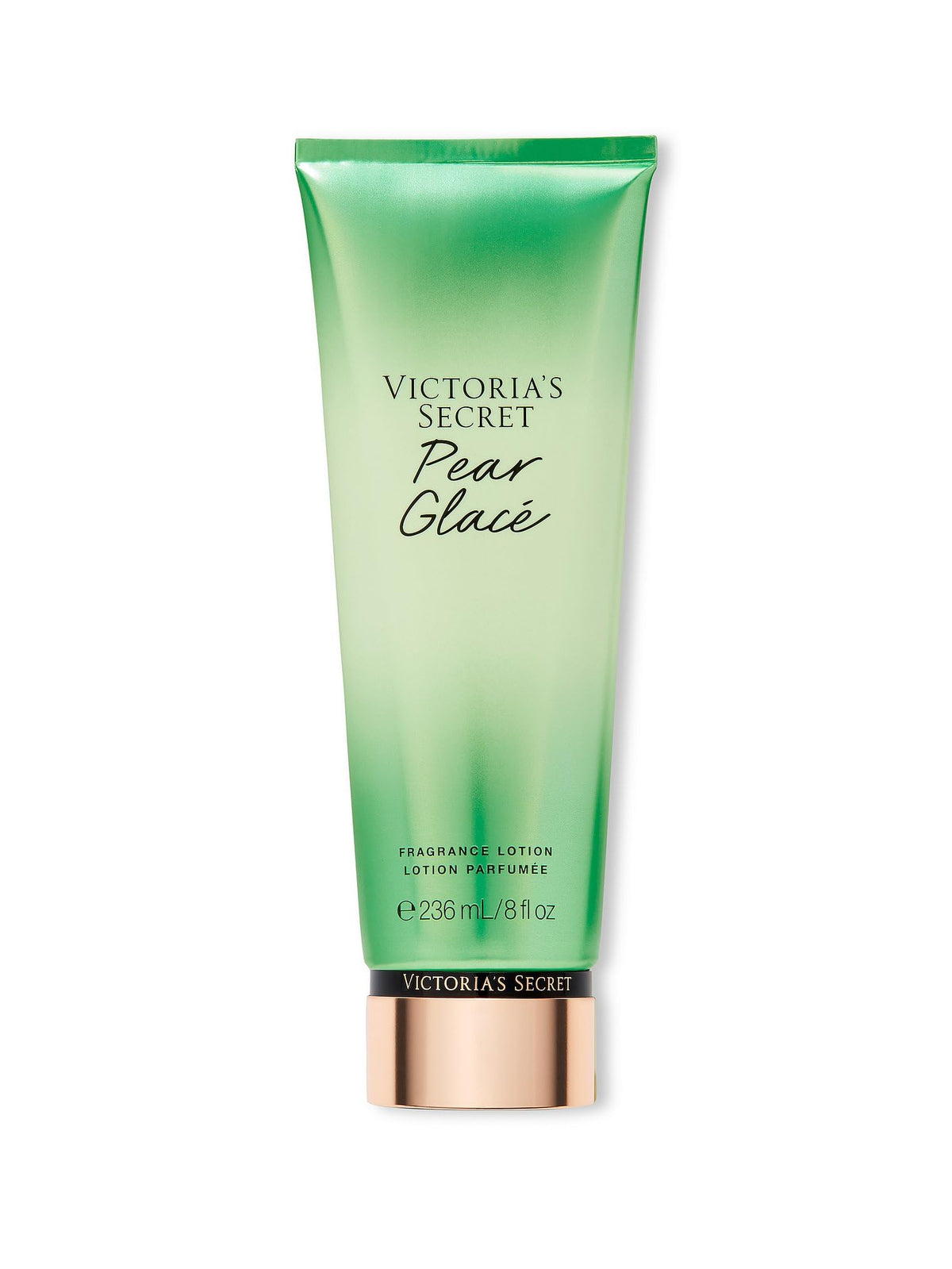 Victoria's Secret Pear Glacé – bouteille élégante prête à l'emploi.