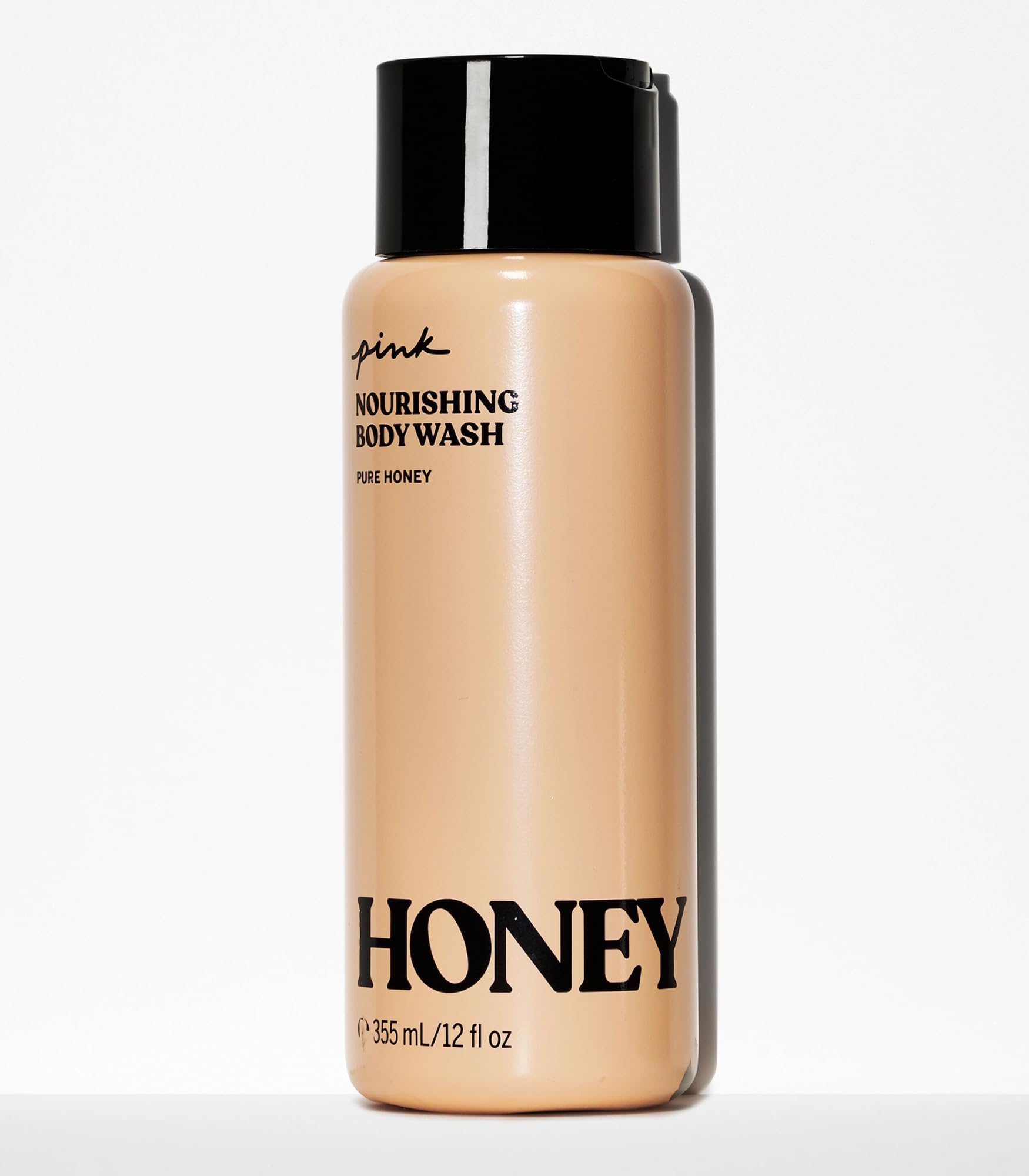 Victoria's Secret Pink Honey Nourishing Gel Body Wash honey close-up highlights rich aroma