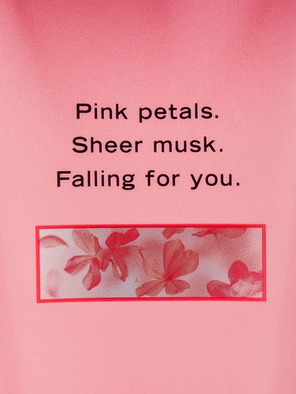 Victoria's Secret Romantic Fragrance label close-up.