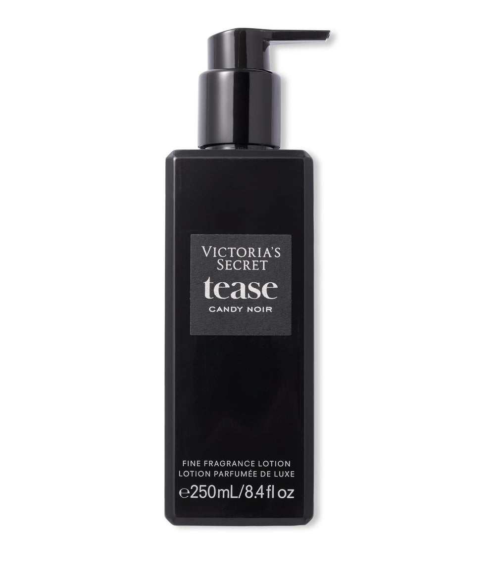 Victoria's Secret Tease Candy Noir – texture à absorption rapide pour peau douce et hydratée.