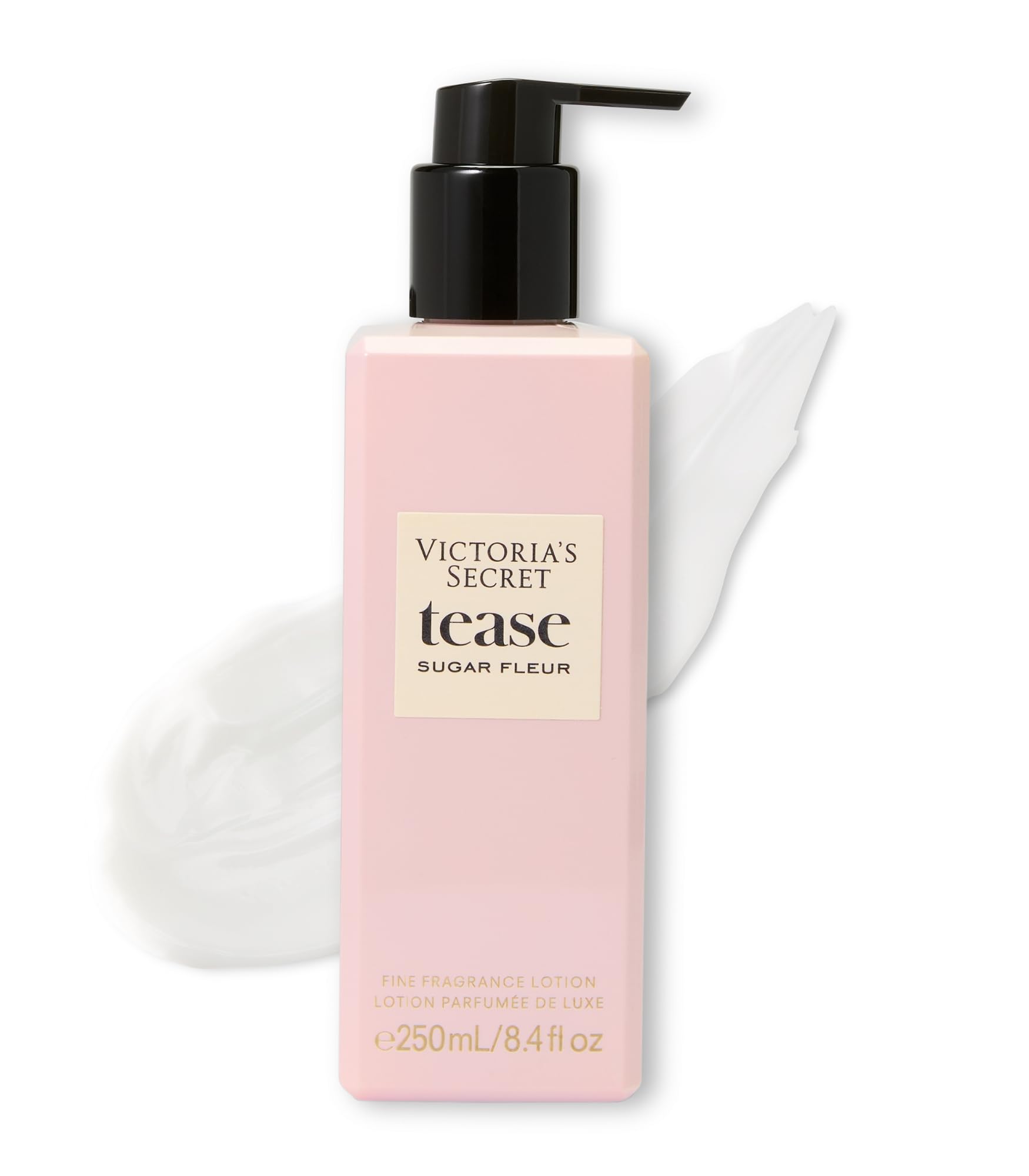 Victoria's Secret Tease Sugar Fleur – Bouteille parfum, révèle une fragrance lumineuse et durable.