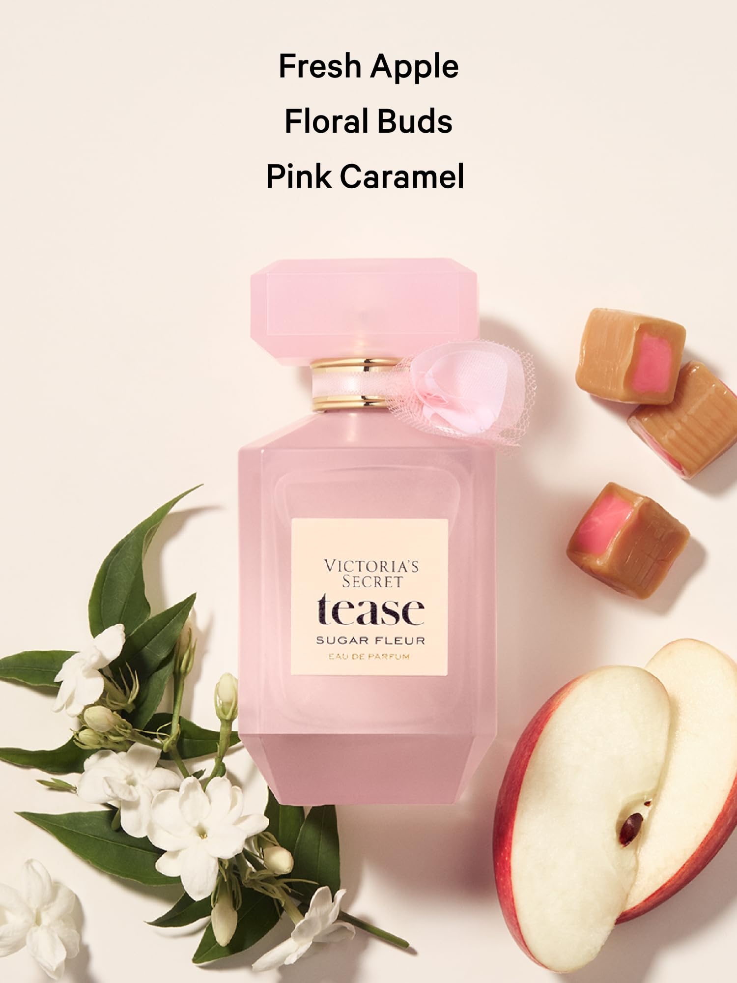 Victoria's Secret Tease Sugar Fleur – Crème veloutée qui nourrit la peau et laisse un voile parfumé.