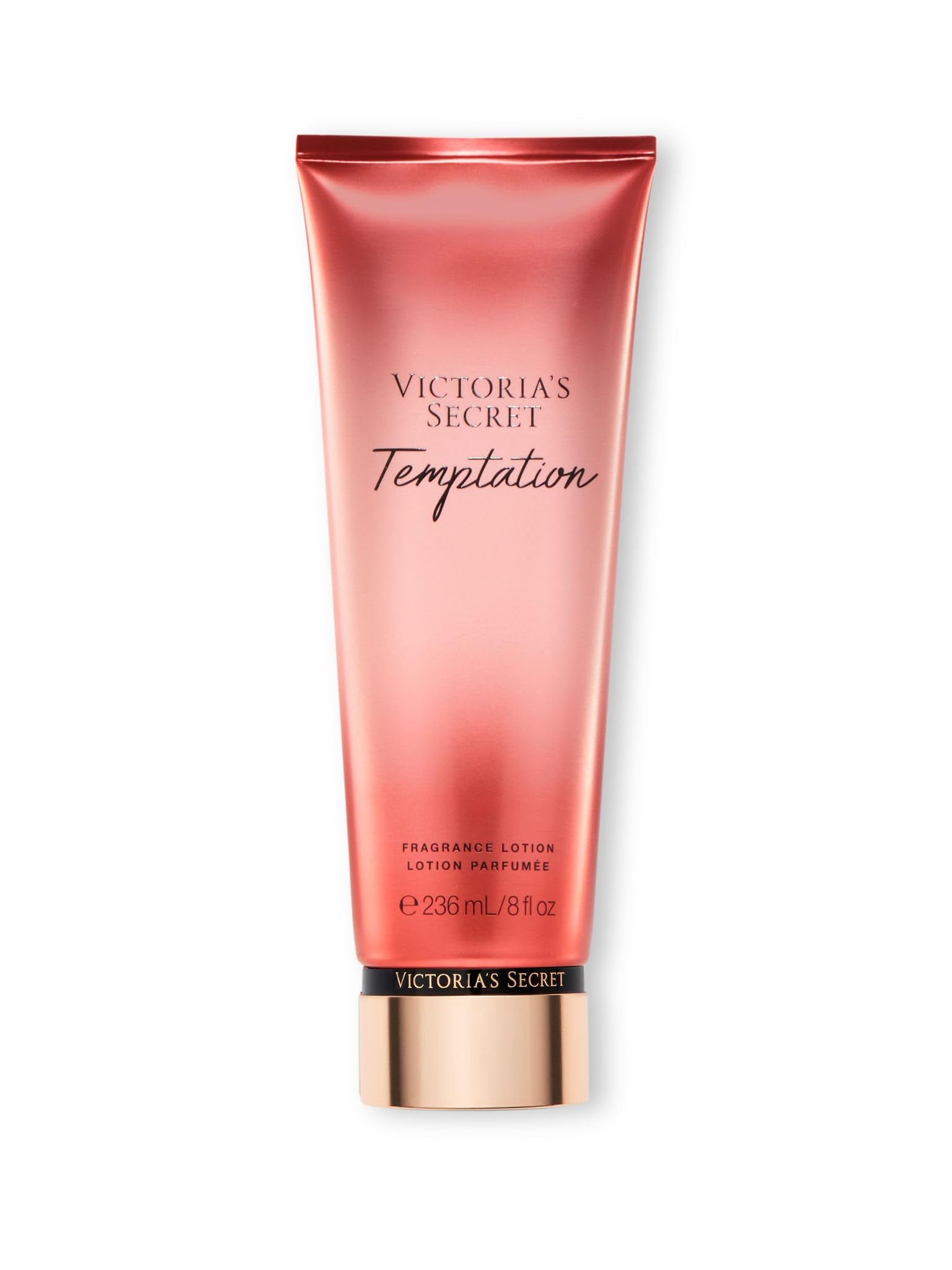 Victoria's Secret Temptation : flacon élégant offrant un parfum durable sur la peau