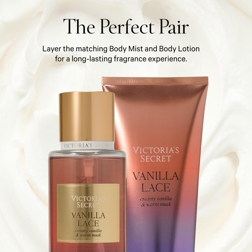 Victoria's Secret Vanilla Lace - parfum vanillé, notes orchidée et café au lait.