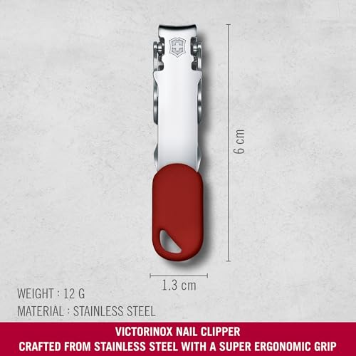 Victorinox cisailles à ongles inox compactes, solide et portable en voyage.