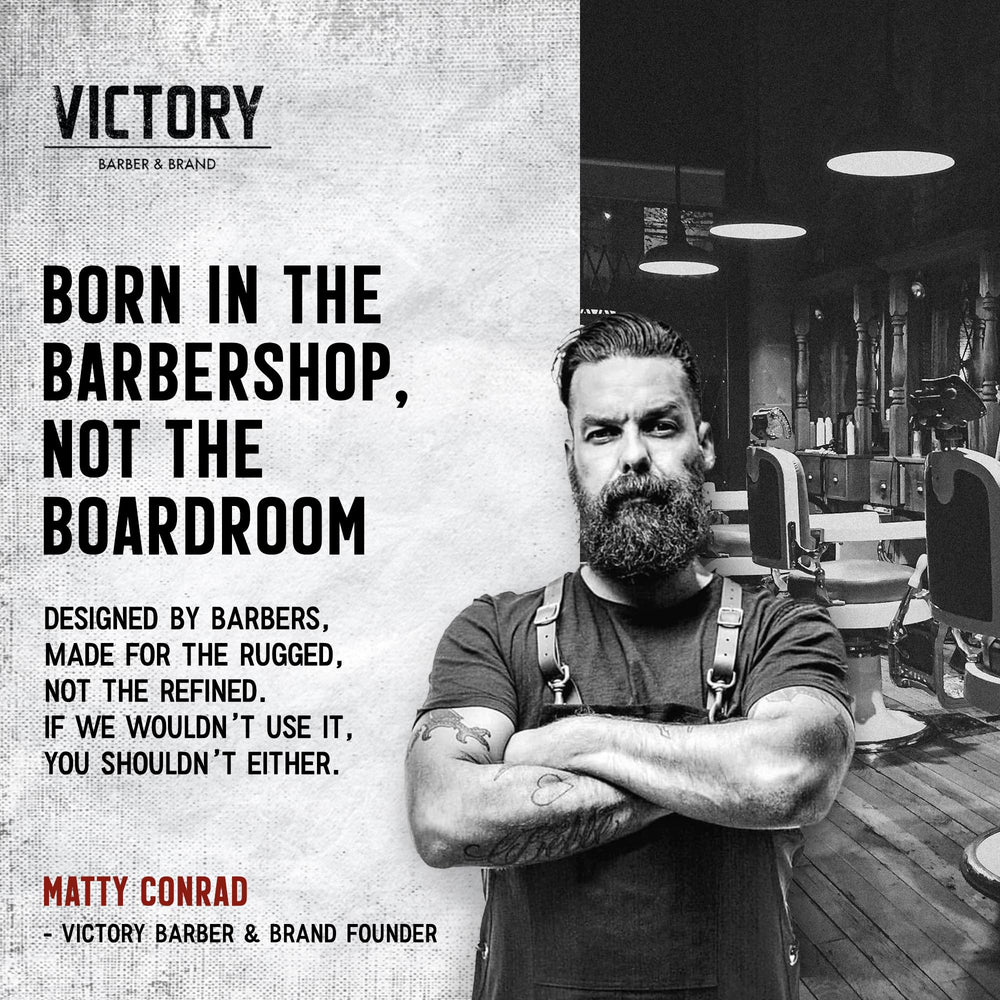 Claymore Victory Barber & Brand : ingrédients kaolin et bentonite absorbant l huile.