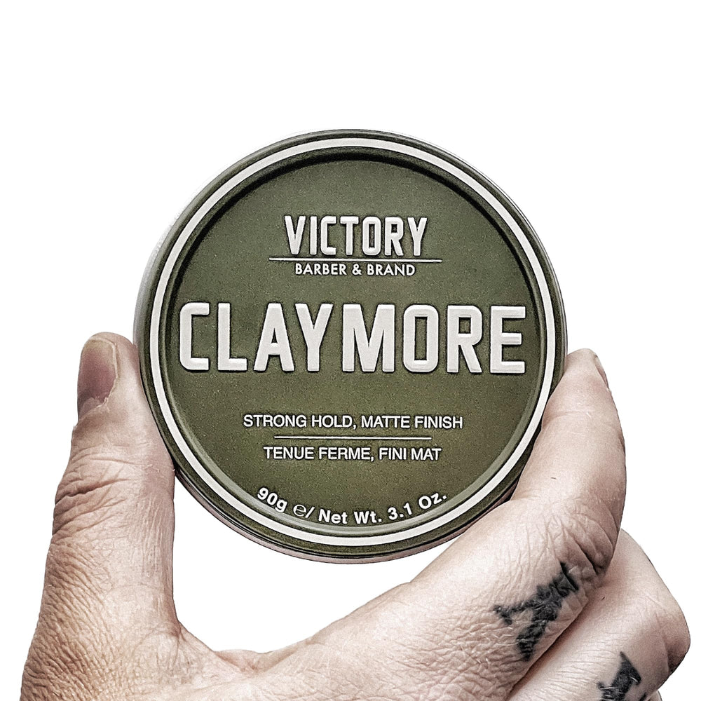 Claymore Victory Barber & Brand : style robuste prêt pour l extérieur.