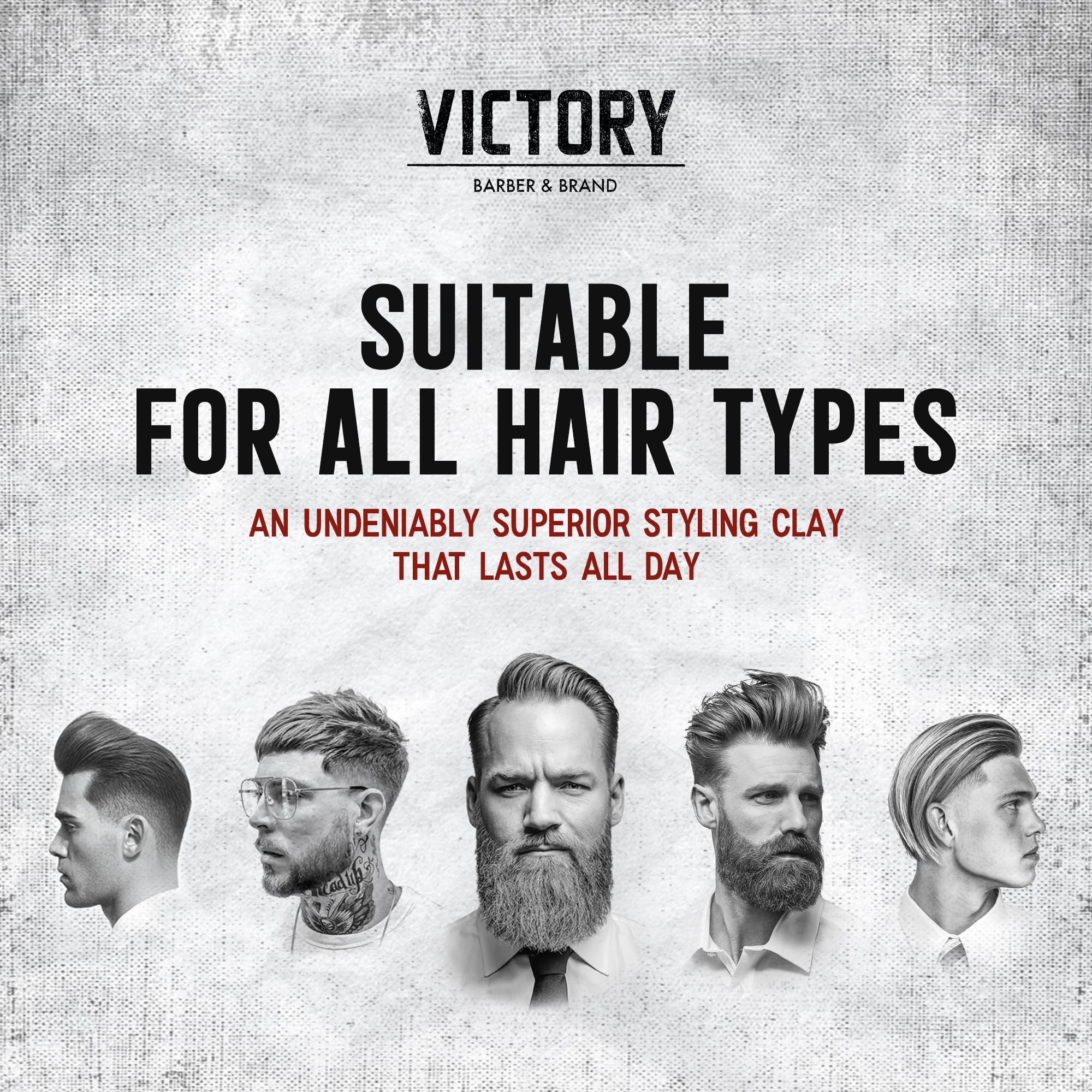 Victory Pomade tenue-ferme: soutien stable pour coiffures audacieuses.