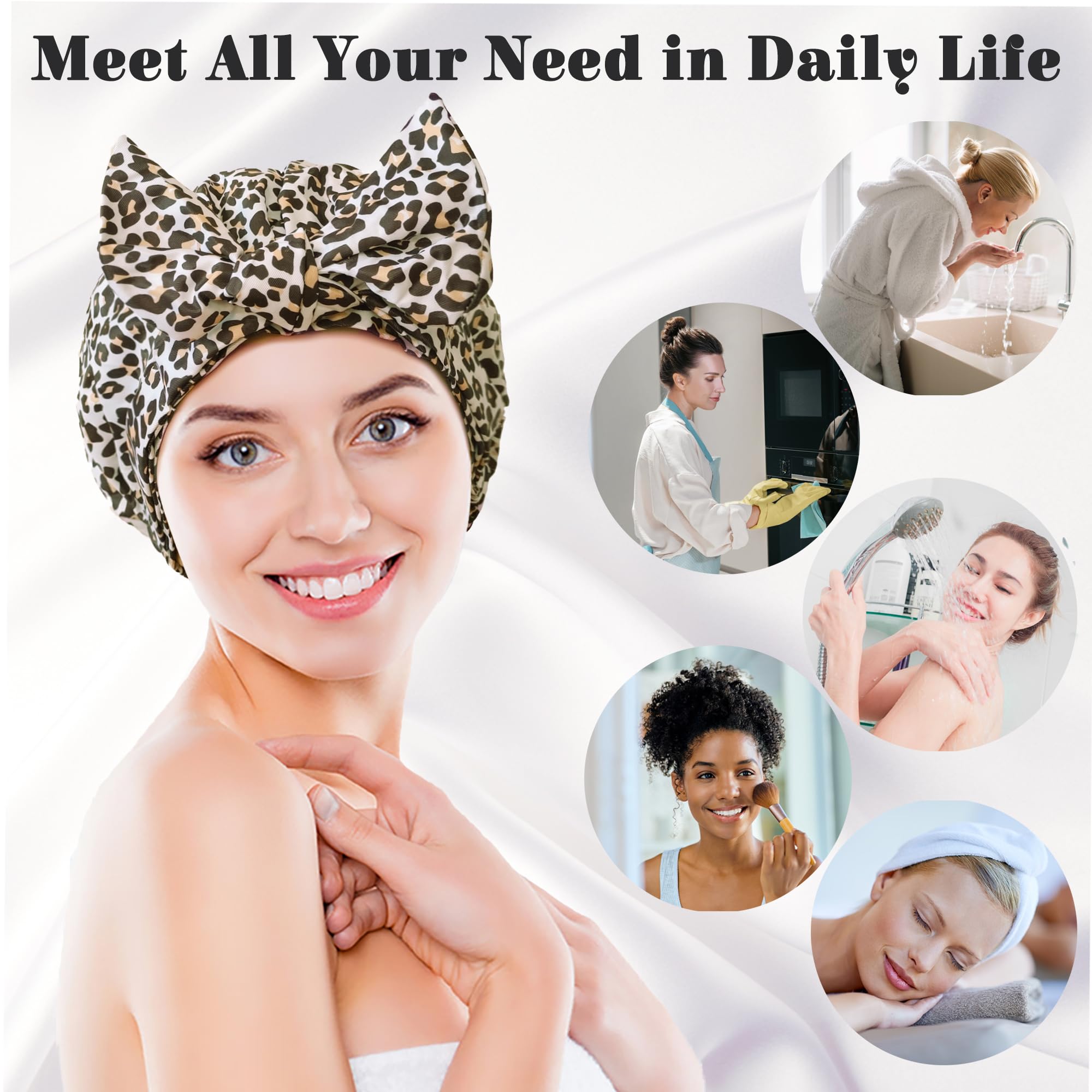 Vidsel cap-douche design noeud élégant et pratique.