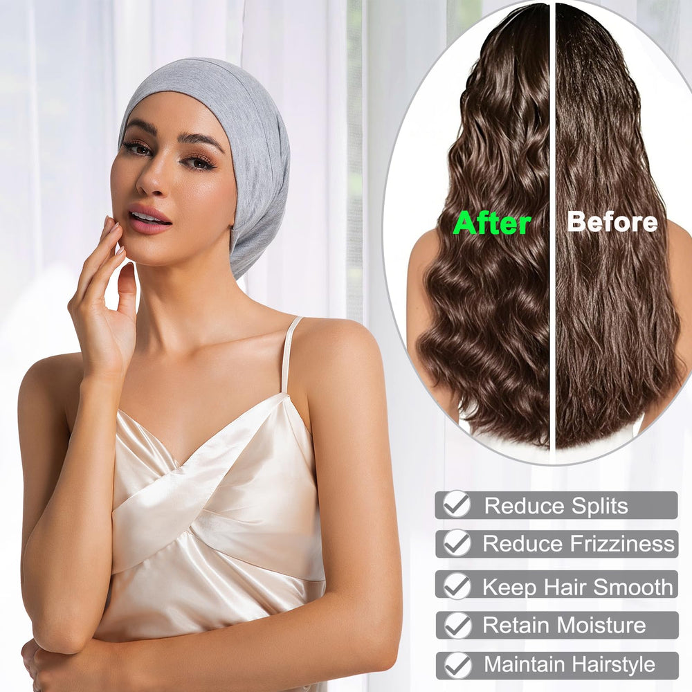 Protection des cheveux bouclés et tresses avec le bonnet Vidsel