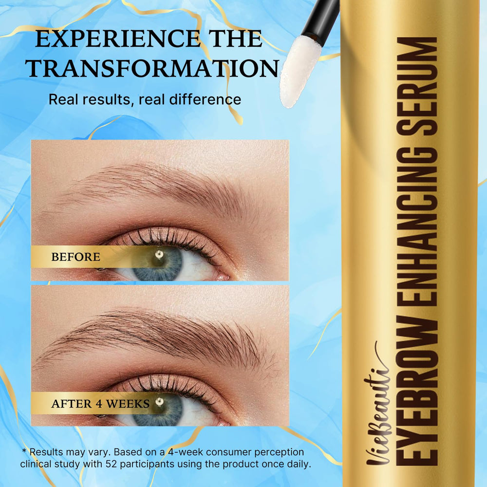 Applicateur-brosse VieBeauti pour une application rapide et précise des sourcils.