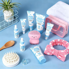Vienflona crème hydratante lait, texture légère pour peau sensible.