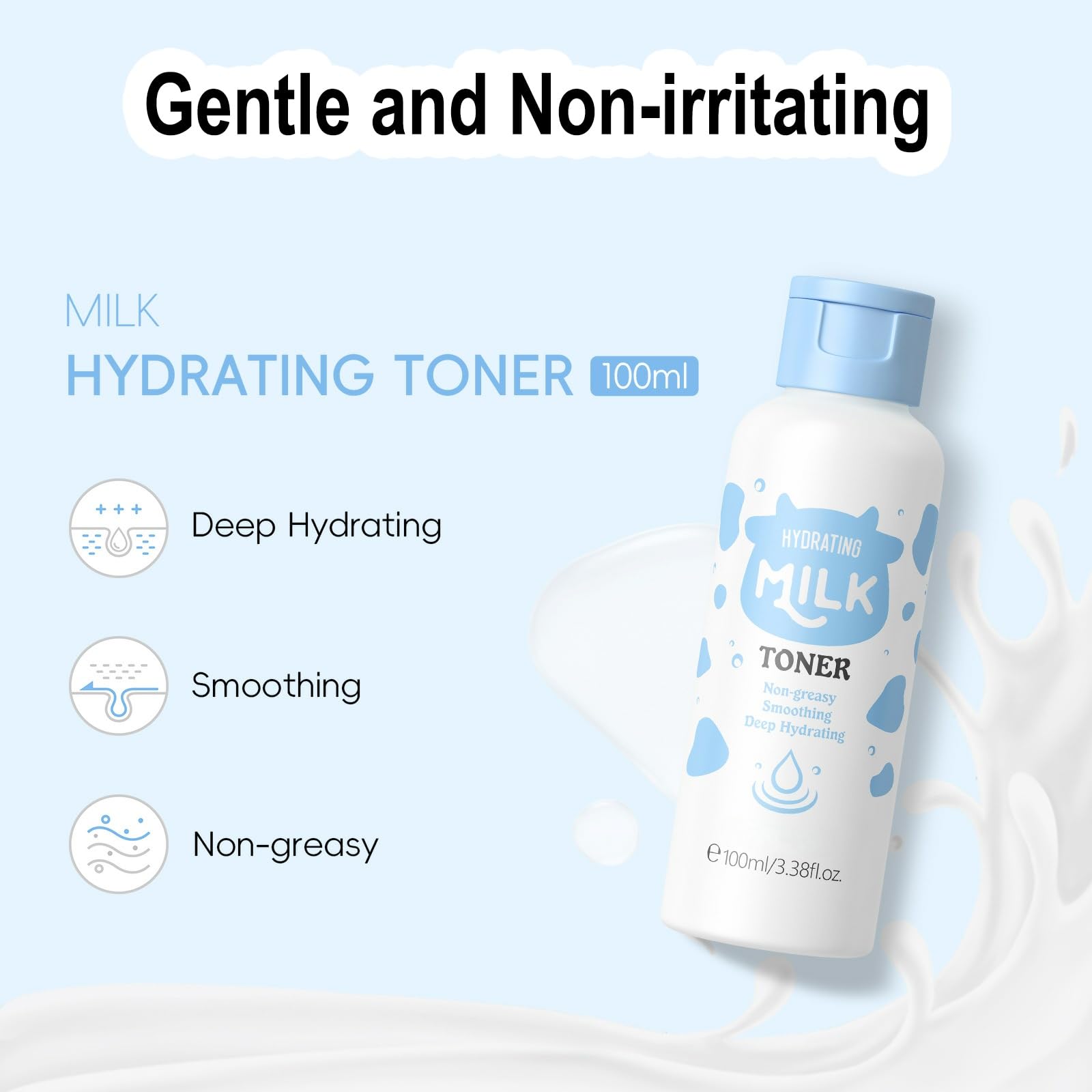 Vienflona gel visage léger, peau équilibrée après usage.