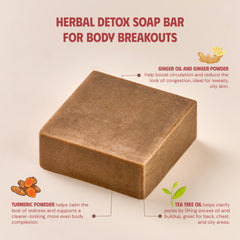 VIETNAT Savon corps, exfoliation légère avec gingembre et curcuma.