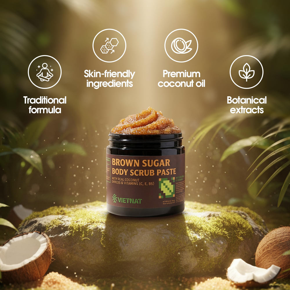 VIETNAT vitamines C, E et B5 nourrissent et revitalisent la peau