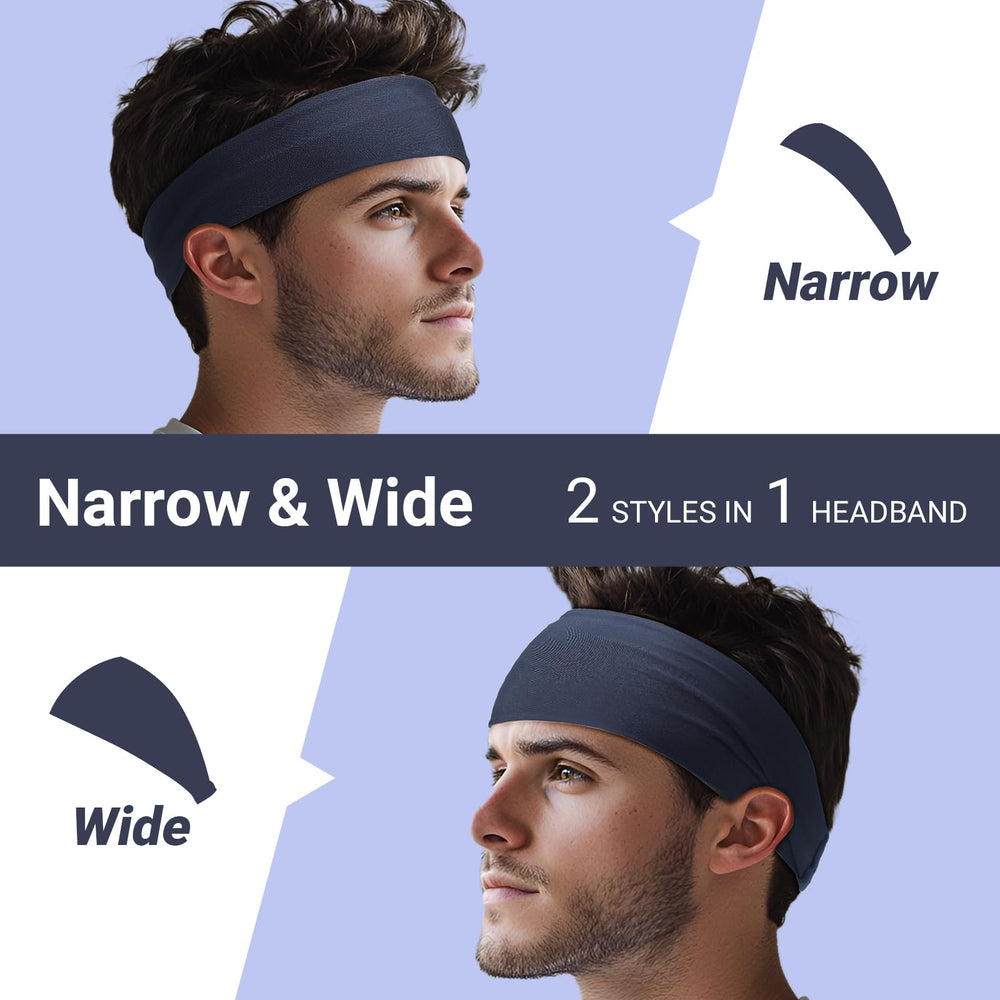Viewind bandeau-antiderapant-dos-silicone : maintien sûr pendant entraînement par intervalles et sport.