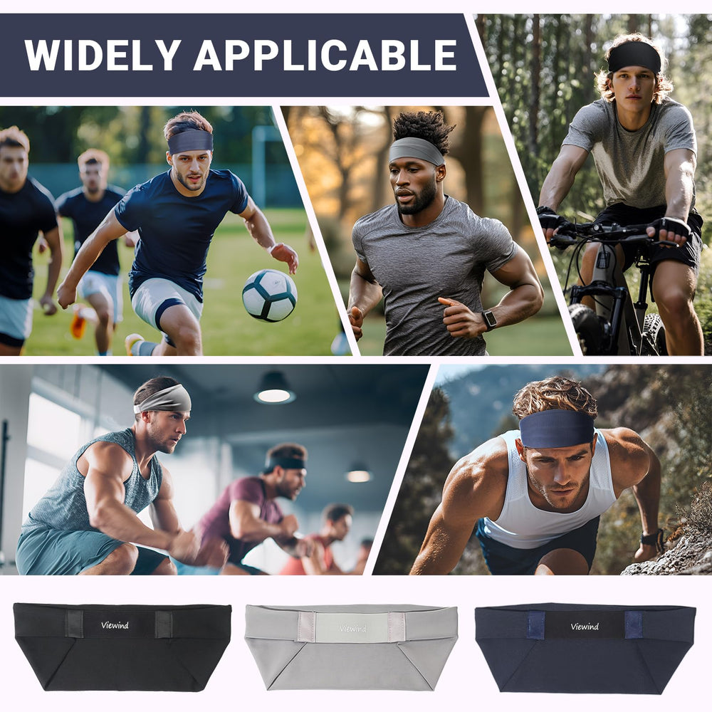 Viewind bandeau-sport-en-plein-air : parfait pour course, yoga et usage quotidien.