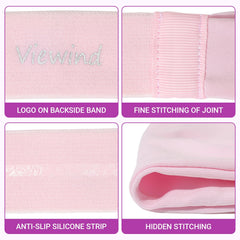 Viewind bandeau sport tissu polyester-spandex hydrophobe évacuant la sueur