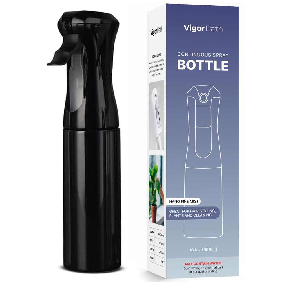 VIGOR PATH vaporisateur continu pour cheveux avec brume fine et durable.