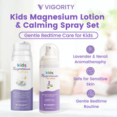 Lotion nocturne pour les pieds des enfants, soin hydratant.