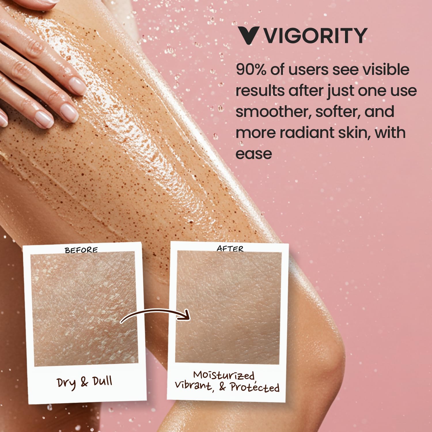 Vigority KP Bump Eraser usage quotidien: routine simple à domicile pour peau lisse.