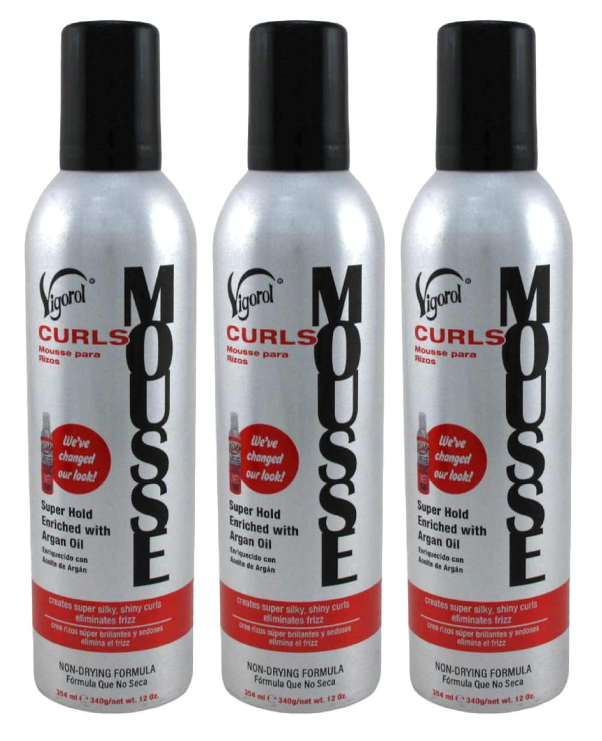 Vigorol Mousse Curls, définition naturelle des boucles et contrôle des frisottis.