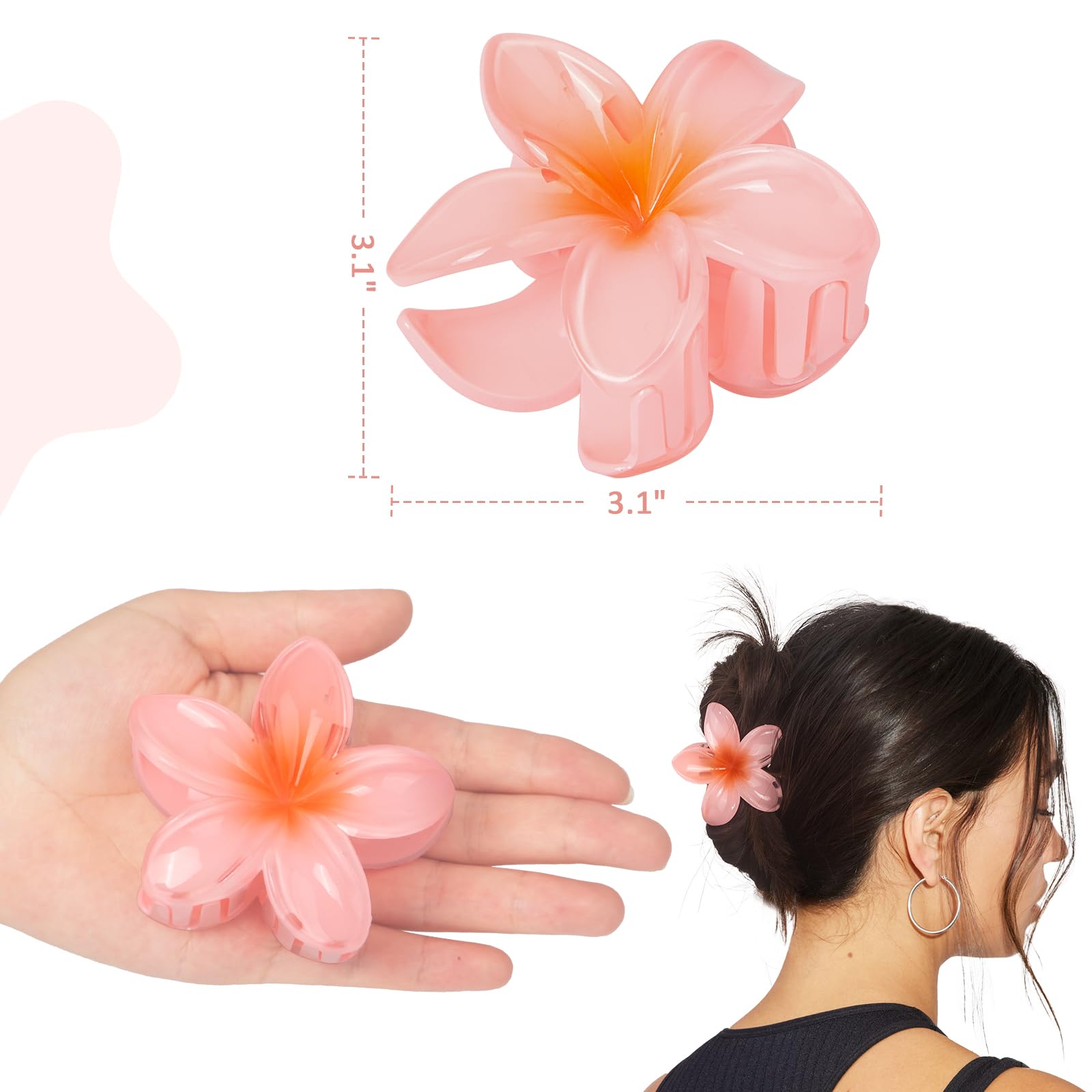 Barrettes Vigorpace usage-quotidien, légères et confortables.