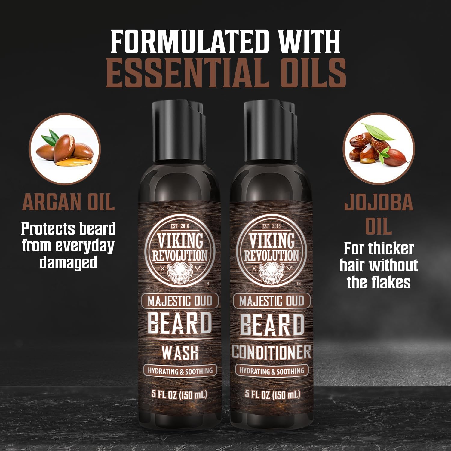 Anti-pellicules barbe Viking Revolution apaise irritations et demangeaisons