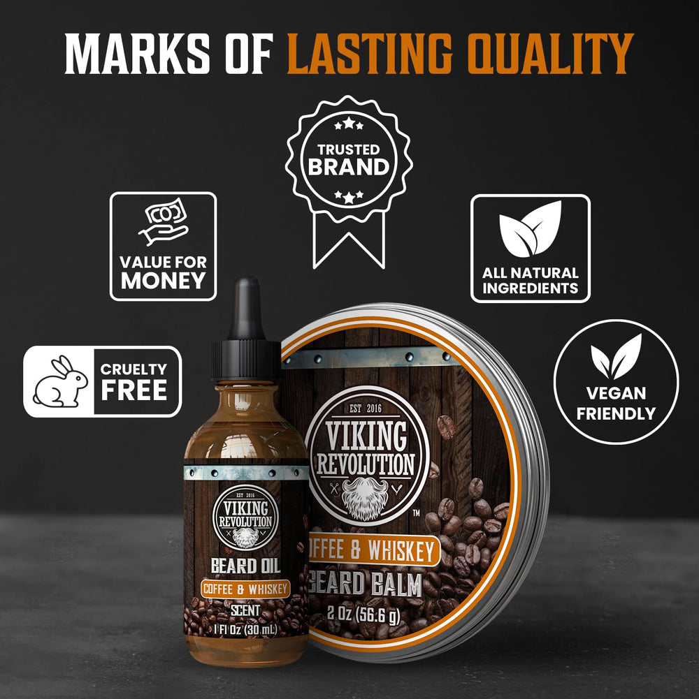 Viking Revolution aperçu-texture-barbe, montre la consistance légère et non grasse