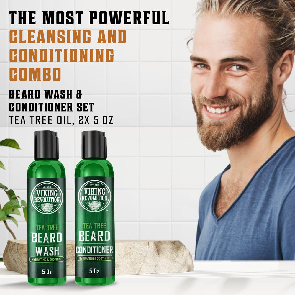 Viking Revolution Ingrédients clés huile d’argan vitamine E et ginseng pour soin naturel