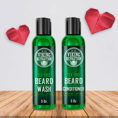 Viking Revolution Après-shampoing barbe à l’arbre à thé pour hydrater et adoucir