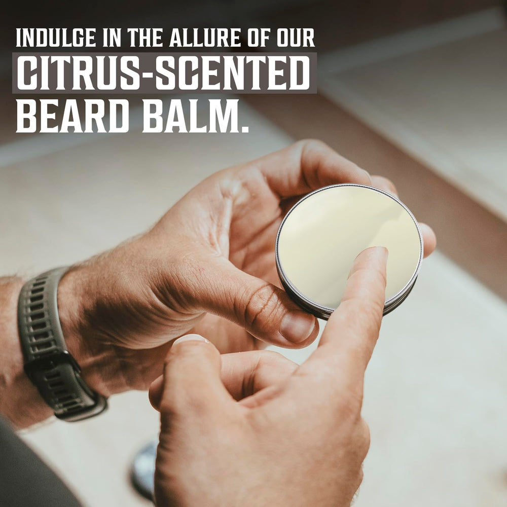 Barbe bien coiffée après utilisation du baume Viking Revolution