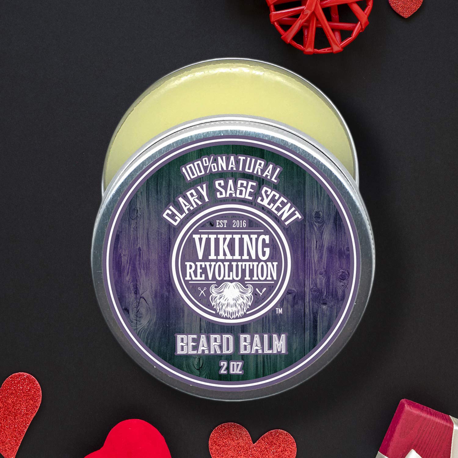 Beurre barbe Viking Revolution argan et jojoba en pot, nutrition naturelle.