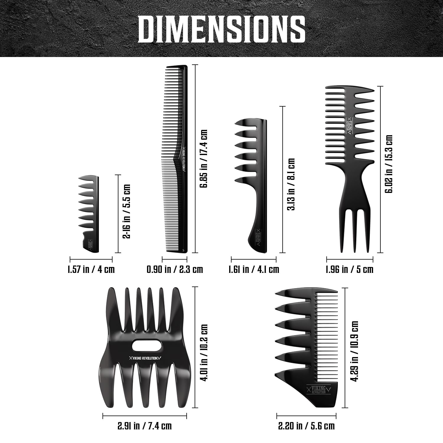 Brosse Viking Revolution facile à nettoyer et entretenir.