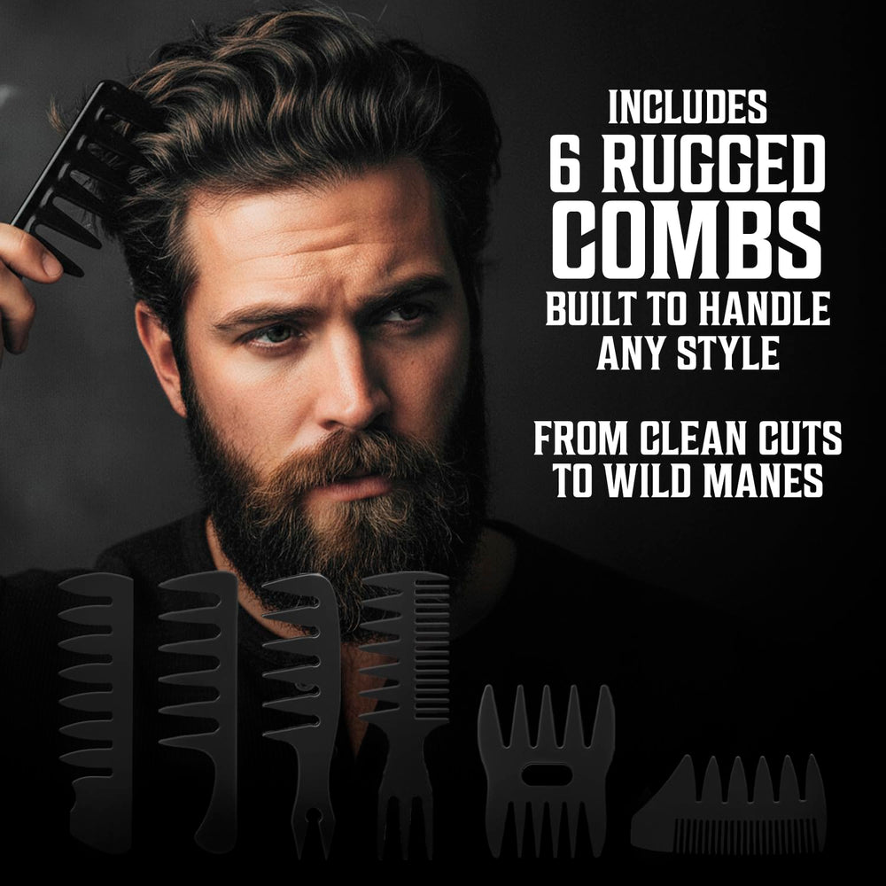 Viking Revolution Coffret coiffure homme – coffret complet pour le styling masculin.