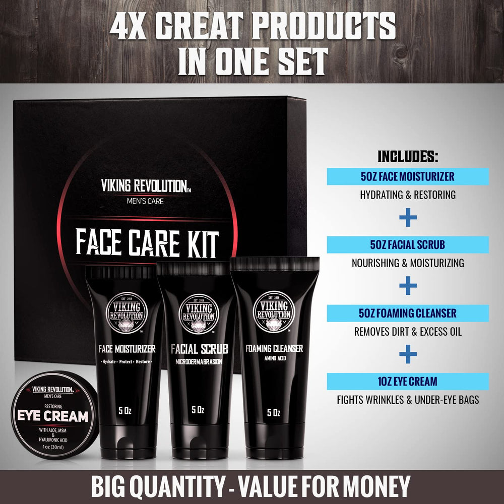 Crème hydratante visage rénovatrice Viking Revolution pour hydratation durable.
