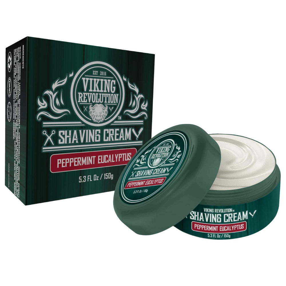Viking Revolution mousse dense qui dure longtemps, petite quantité suffit