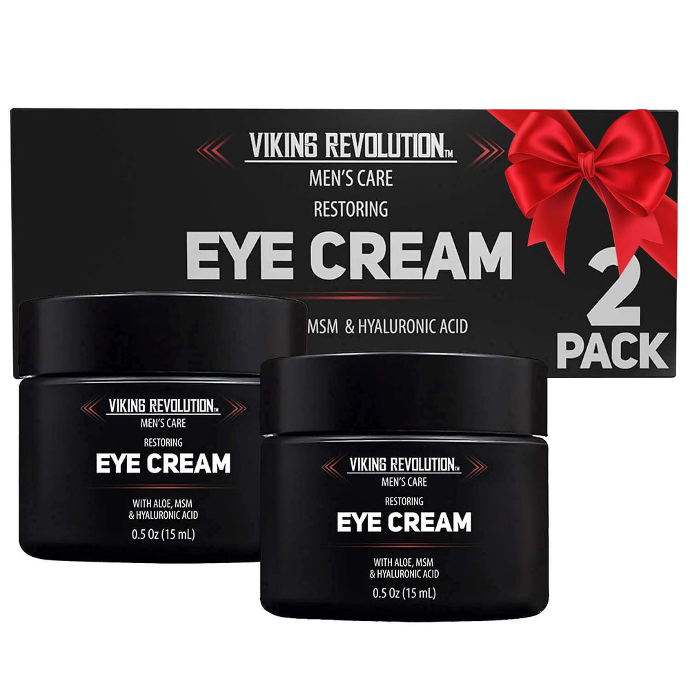 Crème Yeux Viking Revolution pour homme, anti-âge, réduction des cernes et poches.