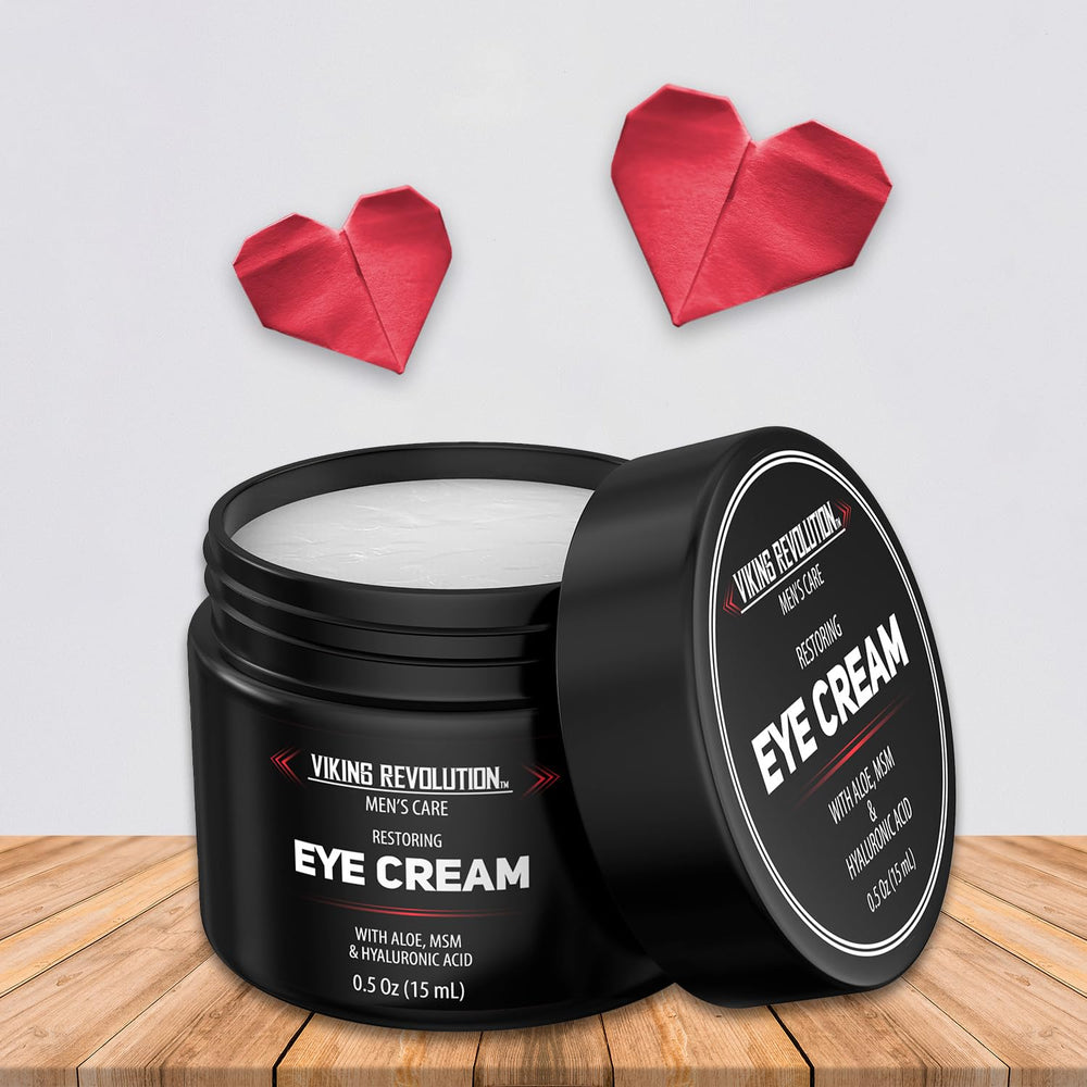 Application sous les yeux avec Viking Revolution pour une routine simple.